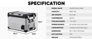 APL55 Dual Zone 12 Volt Fridge | ICECO | 55 LT Inca Overland Outfitters