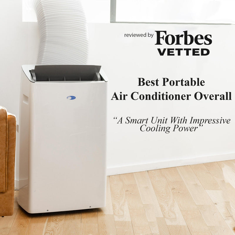 Whynter ARC-1230WNH Portable Air Conditioner 14,000 BTU – Inverter, Dual Hose, WiFi, Heater | Cools & Heats Up to 600 sq. ft.