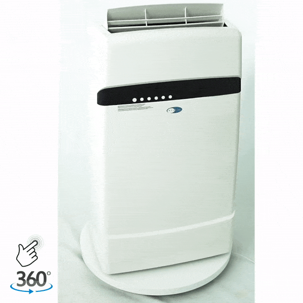 Whynter - ECO-FRIENDLY 12000 BTU Dual Hose Portable Air Conditioner with Heater | ARC-12SDH Whynter