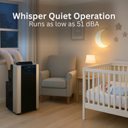 Whynter ARC-14S Portable Air Conditioner 14,000 BTU – Dual Hose, Dehumidifier | Cools Up to 500 sq. ft. Whynter