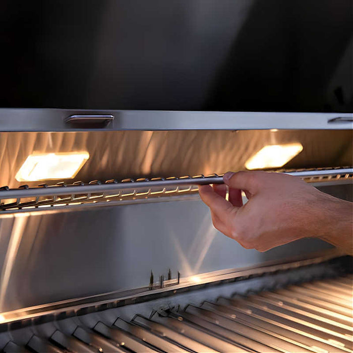 American Made Grills Muscle 36 Inch Hybrid Freestanding Grill