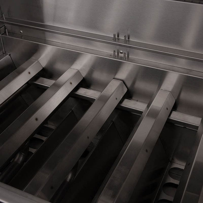 American Made Grills Muscle 36 Inch Hybrid Freestanding Grill