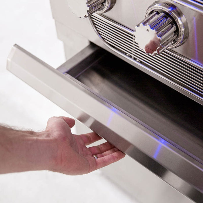 American Made Grills Muscle 36 Inch Hybrid Freestanding Grill