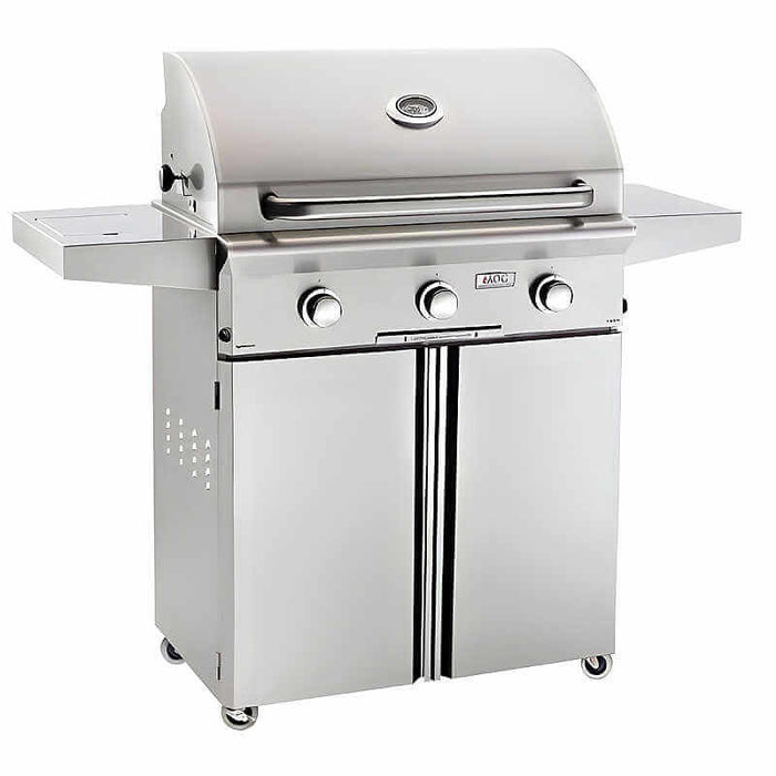 American Outdoor Grill L Series 30 Inch 3 Burner Portable Gas Grill With Side Burner -30PCL-00SP
