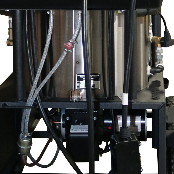 BEPowerEquipment 1,000 PSI 2.2 GPM Hot Water Electric Pressure Washer with General Triplex Pump -  15-281