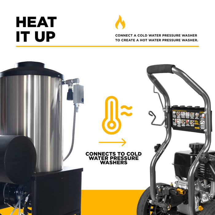 BEPowerEquipment 12VDC, 4-5 GPM Diesel Fired Hot Box - 96012V