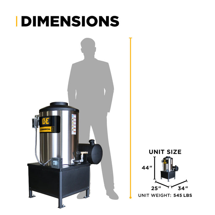 BEPowerEquipment 115 volt, 8-10 GPM Diesel Fired Hot Box - 99115V