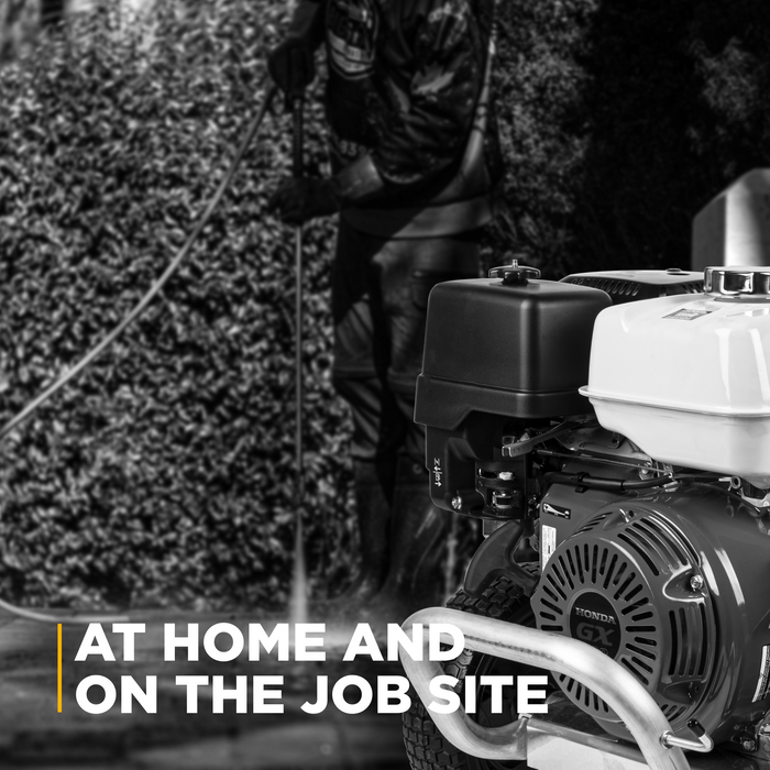 BEPowerEquipment 4,200 PSI 4.2 GPM Cold Water Gas Pressure Washer - B4213HABCS