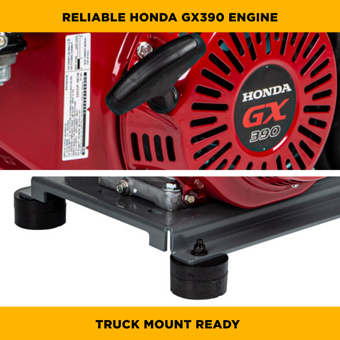 BEPowerEquipment 4,200 PSI 4.2 GPM Cold Water Gas Pressure Washer - B4213HETBGS