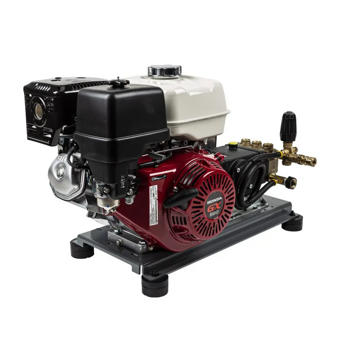 BEPowerEquipment 4,200 PSI 4.2 GPM Truck Mount Cold Water Gas Pressure Washer - B4213HTBGS