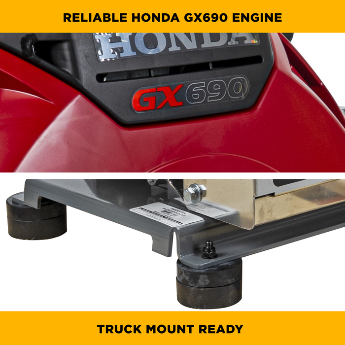 BEPowerEquipment 4,200 PSI 8.5 GPM Cold Water Gas Pressure Washer - B4224HETBAS