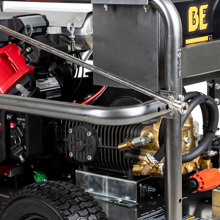 BEPowerEquipment 5,000 PSI 5.0 GPM Cold Water Gas Pressure Washer - PE-5024HWEBCOM
