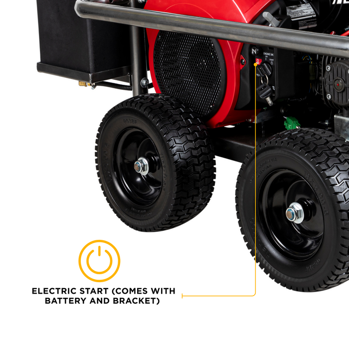 BEPowerEquipment 5,000 PSI 5.0 GPM Cold Water Gas Pressure Washer - PE-5024HWEBCOM