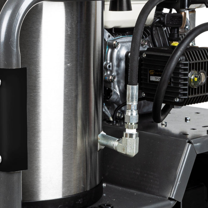 BEPowerEquipment 3,000 PSI 3.0GPM Hot Water Pressure Washer with Honda GX200 Engine and General Triplex Pump - HW2765HG