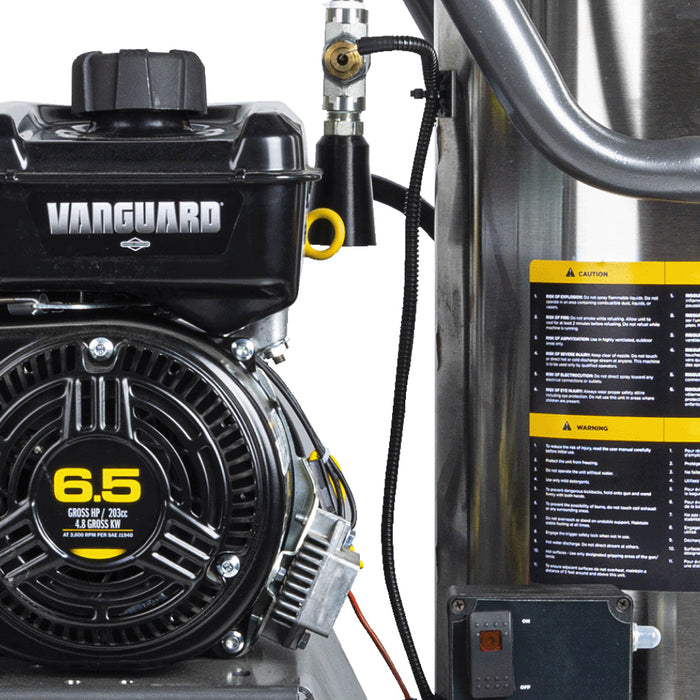 BEPowerEquipment 2,700 PSI - 3.0 GPM Hot Water Pressure Washer with Vanguard 200 Engine and AR Triplex Pump - HW2765VA