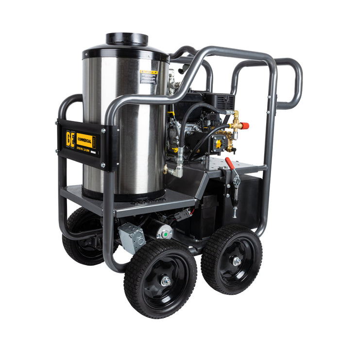 BEPowerEquipment 2,700 PSI - 3.0 GPM Hot Water Pressure Washer with Vanguard 200 Engine and AR Triplex Pump - HW2765VA
