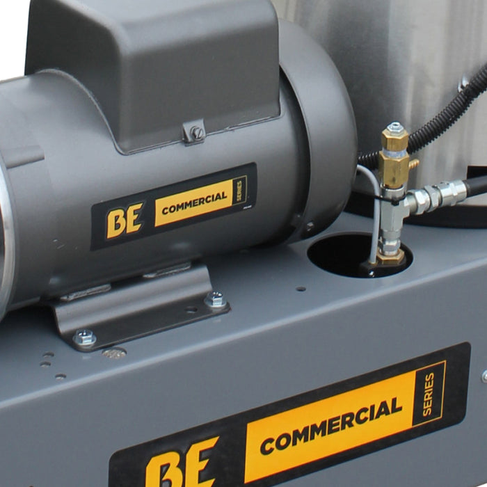 BEPowerEquipment 2,700 PSI 4.6 GPM 7.5 HP Hot Water Pressure Washer with Baldor Motor and AR Triplex Pump - HW2775E3CNG