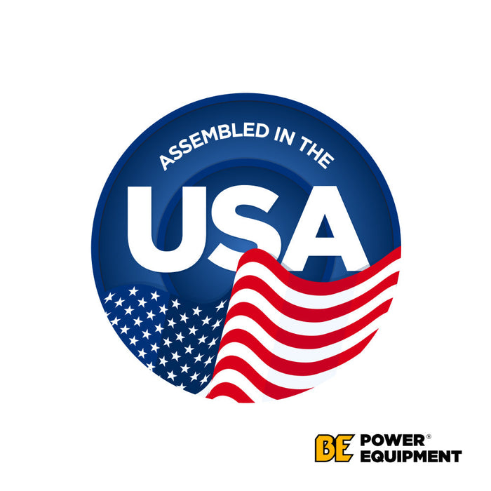 BEPowerEquipment 4,000 PSI - 5.5 GPM Hot Water Pressure Washer with Honda GX690 Engine and AR Triplex Pump - HW4024HA12V