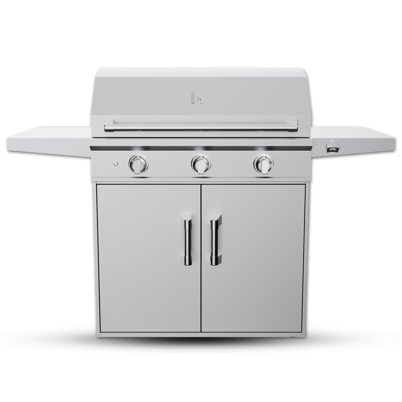 36" Outdoor Built-In Induction Griddle with Cart Induction Hardware