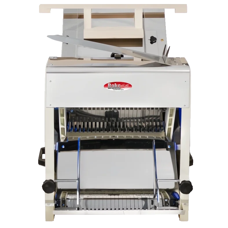 BakeMax BMGF006 Countertop Gravity Feed Bread Slicer – 1″ Slice