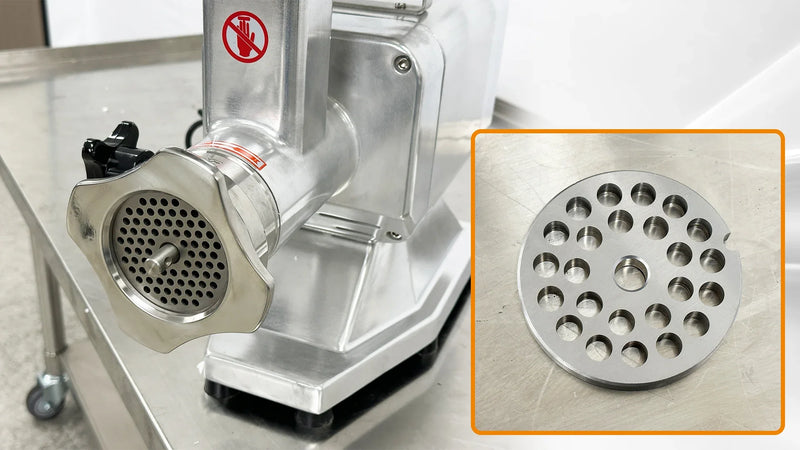 BakeMax BMMG004 1.5HP Titan #22 Electric Meat Grinder – 660 lb/hr