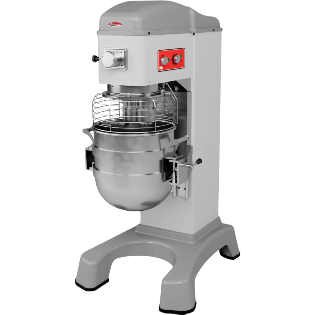 BakeMax BMMK60 60Qt Floor Planetary Mixer w/ Power Bowl Lift