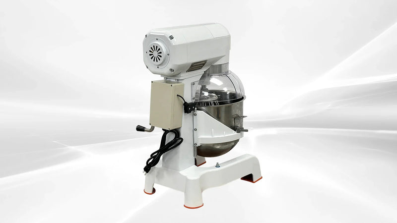 BakeMax BMPME20 20 Qt Gear-Driven Planetary Mixer | 3-Speed Floor Model