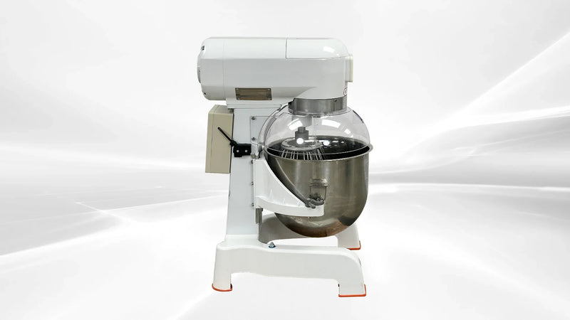 BakeMax BMPME20 20 Qt Gear-Driven Planetary Mixer | 3-Speed Floor Model