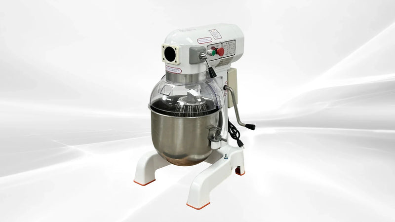 BakeMax BMPME20 20 Qt Gear-Driven Planetary Mixer | 3-Speed Floor Model