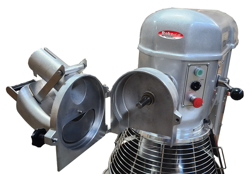 BakeMax BMPM020 20 Qt. Heavy Duty Floor Planetary Mixer – 3 Speed