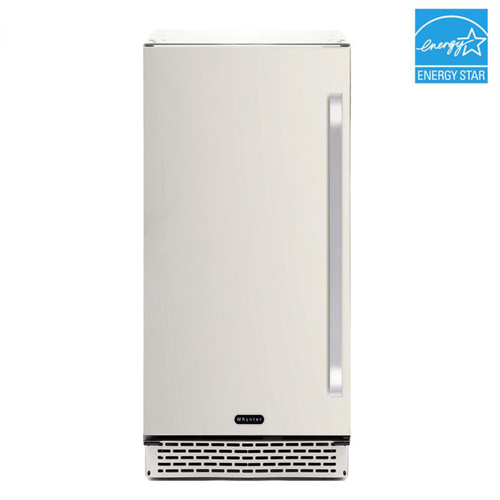 Whynter - Stainless Steel 3.2 cu. ft. Indoor / Outdoor Beverage Refrigerator | BOR-326FS