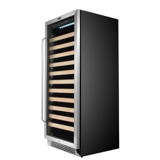 Whynter - 100 Bottle Built-in Stainless Steel Compressor Wine Refrigerator | BWR-1002SD