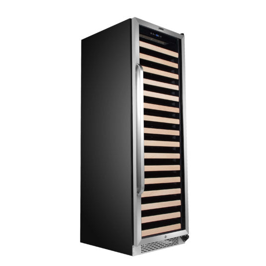 Whynter - 166 Bottle Built-in Stainless Steel Compressor Wine Refrigerator | BWR-1662SD