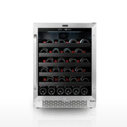 Whynter BWR‑408SB 24″ Built‑In/Undercounter 46‑Bottle Wine Refrigerator – Stainless Steel Trim, Digital Control & Lock Whynter