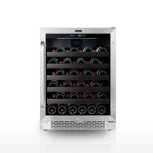 Whynter BWR‑408SB 24″ Built‑In/Undercounter 46‑Bottle Wine Refrigerator – Stainless Steel Trim, Digital Control & Lock Whynter