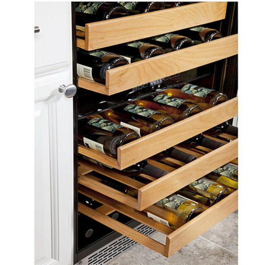 Whynter - 46 bottle Dual Temperature Zone Built-In Wine Refrigerator | BWR-462DZ