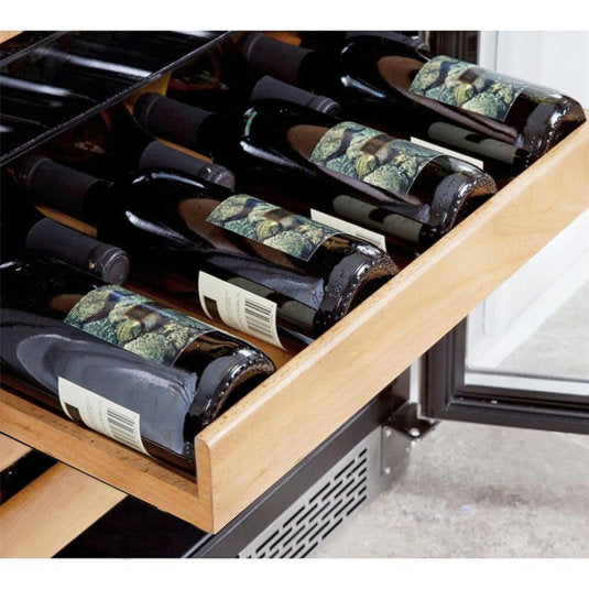 Whynter - 46 bottle Dual Temperature Zone Built-In Wine Refrigerator | BWR-462DZ