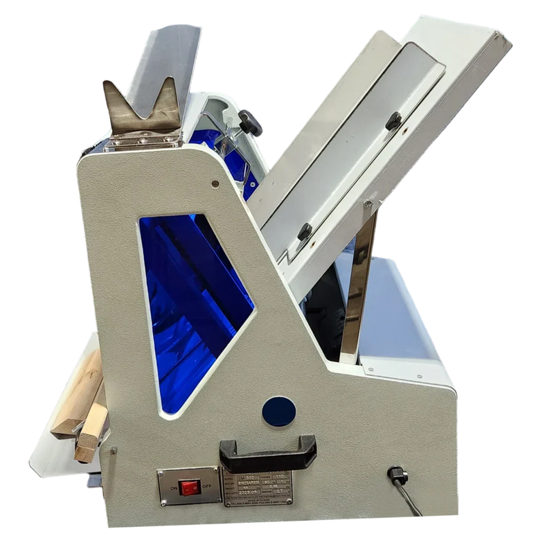 BakeMax BMGF004 Heavy-Duty 5/8″ Gravity Feed Bread Slicer – 23 Blades, Countertop