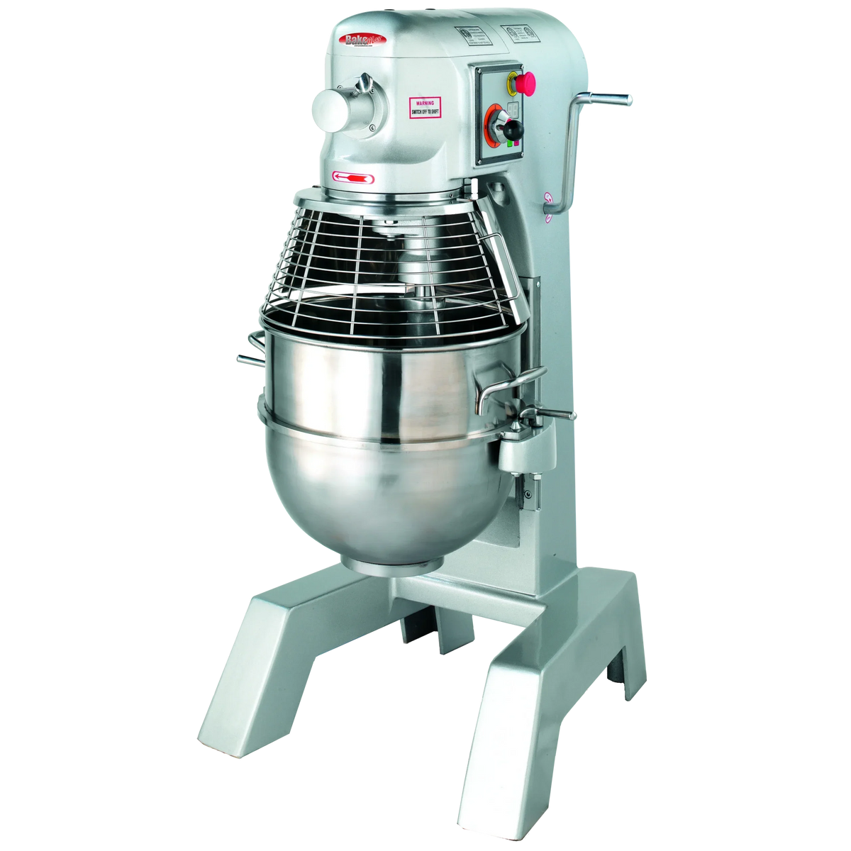 BakeMax BMPM040 40Qt Commercial 3-Speed Floor Planetary Mixer