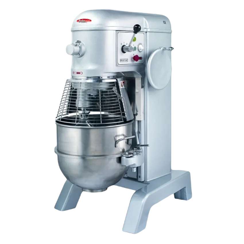 BakeMax BMPM60B 60 Qt. Floor Model 3-Speed Planetary Mixer – Belt Driven
