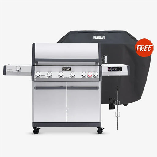 Eminence 605 | Master Power Stainless Natural/Propane Gas Grill Monument Grills