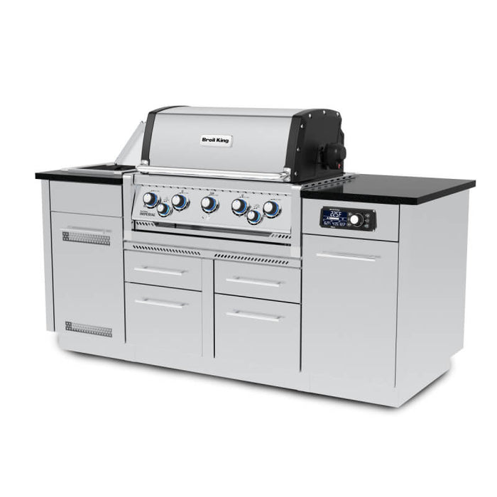 Broil King Imperial QS 590i 5-Burner Gas Grill Island