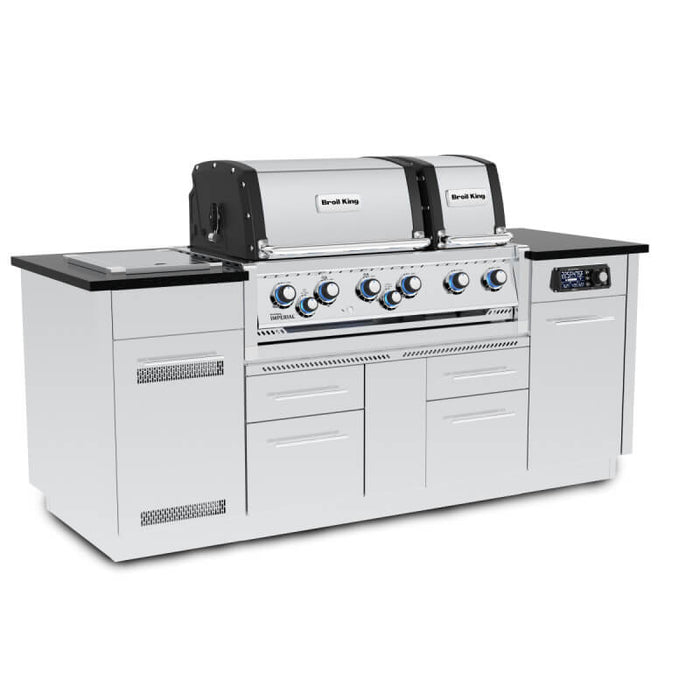 Broil King Imperial QS 690i 6-Burner Gas Grill Island