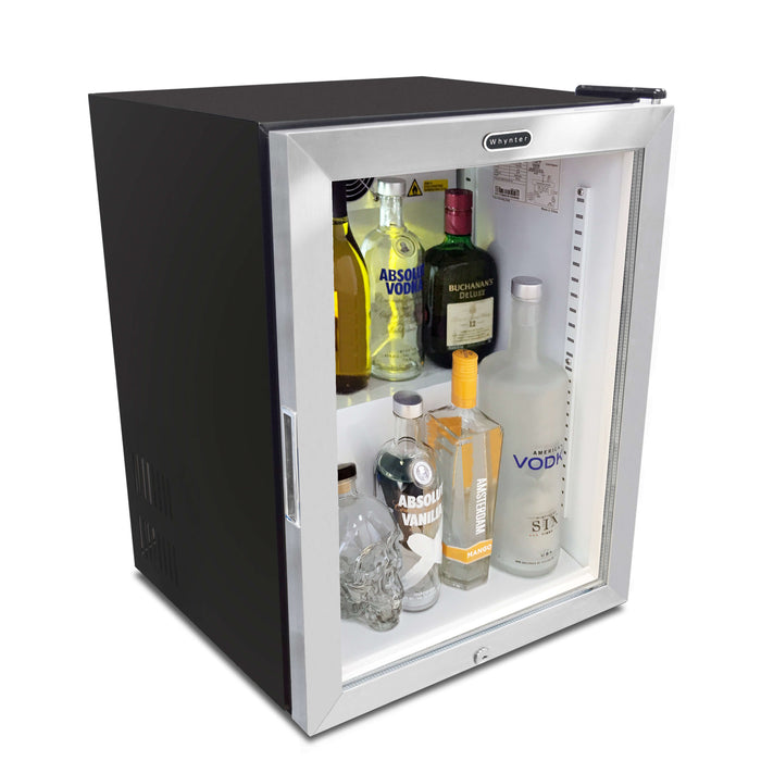 Whynter - Countertop Reach In 1.8 cu ft Display Glass Door Freezer | CDF-177SB