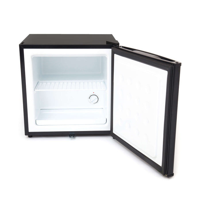 Whynter - Energy Star 1.1 cu. ft. Upright Freezer with Lock - Stainless Steel | CUF-110B
