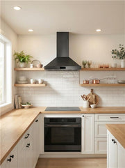 30″ Professional Range Hood – 1000 CFM – Black Stainless Induction Hardware