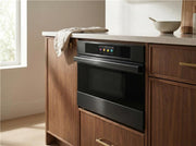 30" Smart Drawer Microwave in Black Stainless Steel Induction Hardware