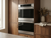 30" Double Wall Oven in Stainless Steel Induction Hardware
