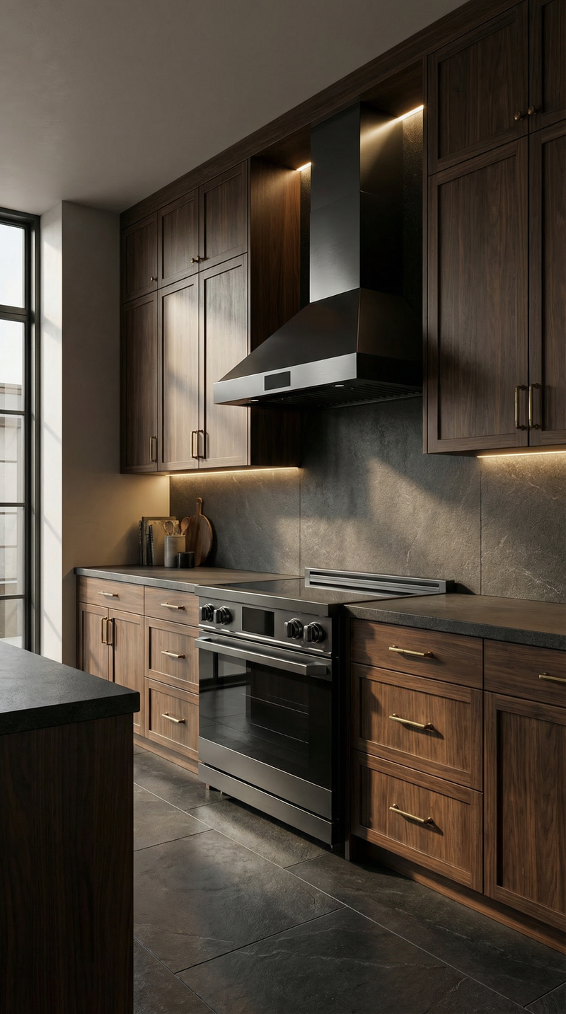 30″ Professional Induction Range – Black Stainless Induction Hardware