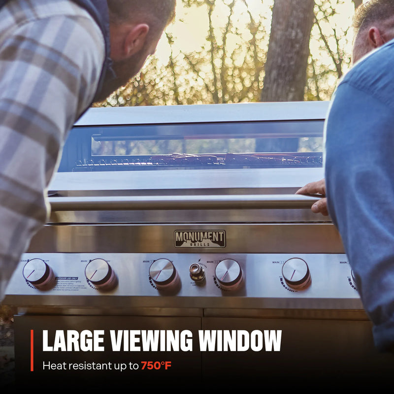 Denali 605 | Stainless Smart Tech Natural/Propane Gas Grill Monument Grills